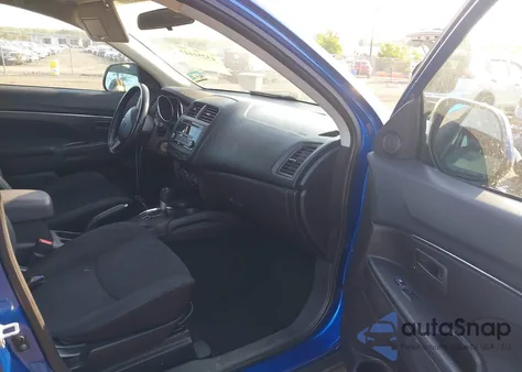 2015 Mitsubishi Outlander Sport Es из США, поврежденный, VIN 4A4AP3AU7FE057576